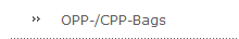 OPP-/CPP-Bags